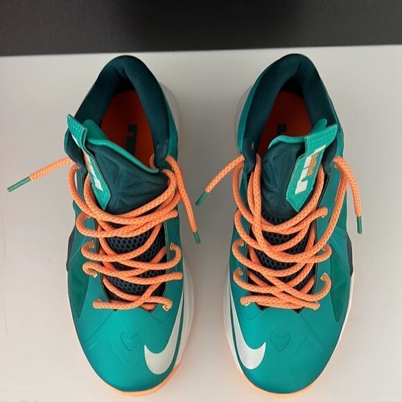 Lebron 10 GS ‘Miami dolphins’ Nike sneakers - Picture 4 of 10